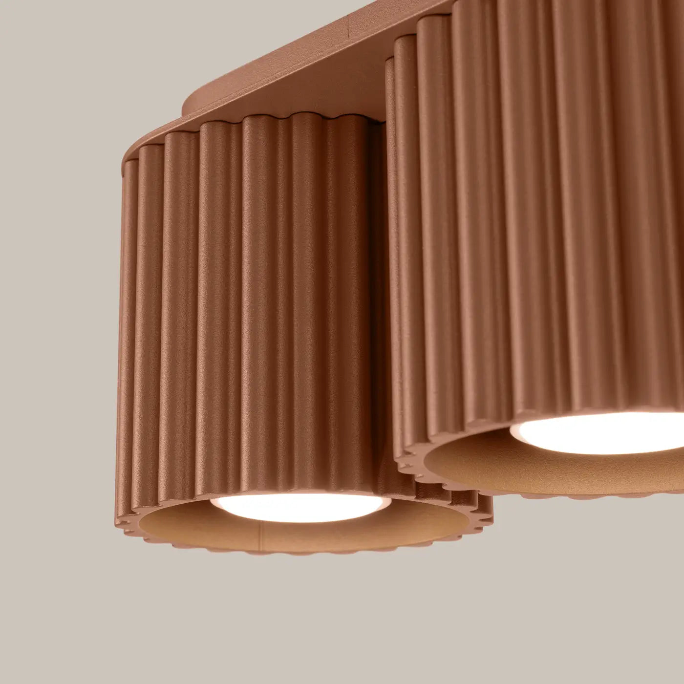 Luminaire Plafonnier Moderne - Aura 2 (Moka)