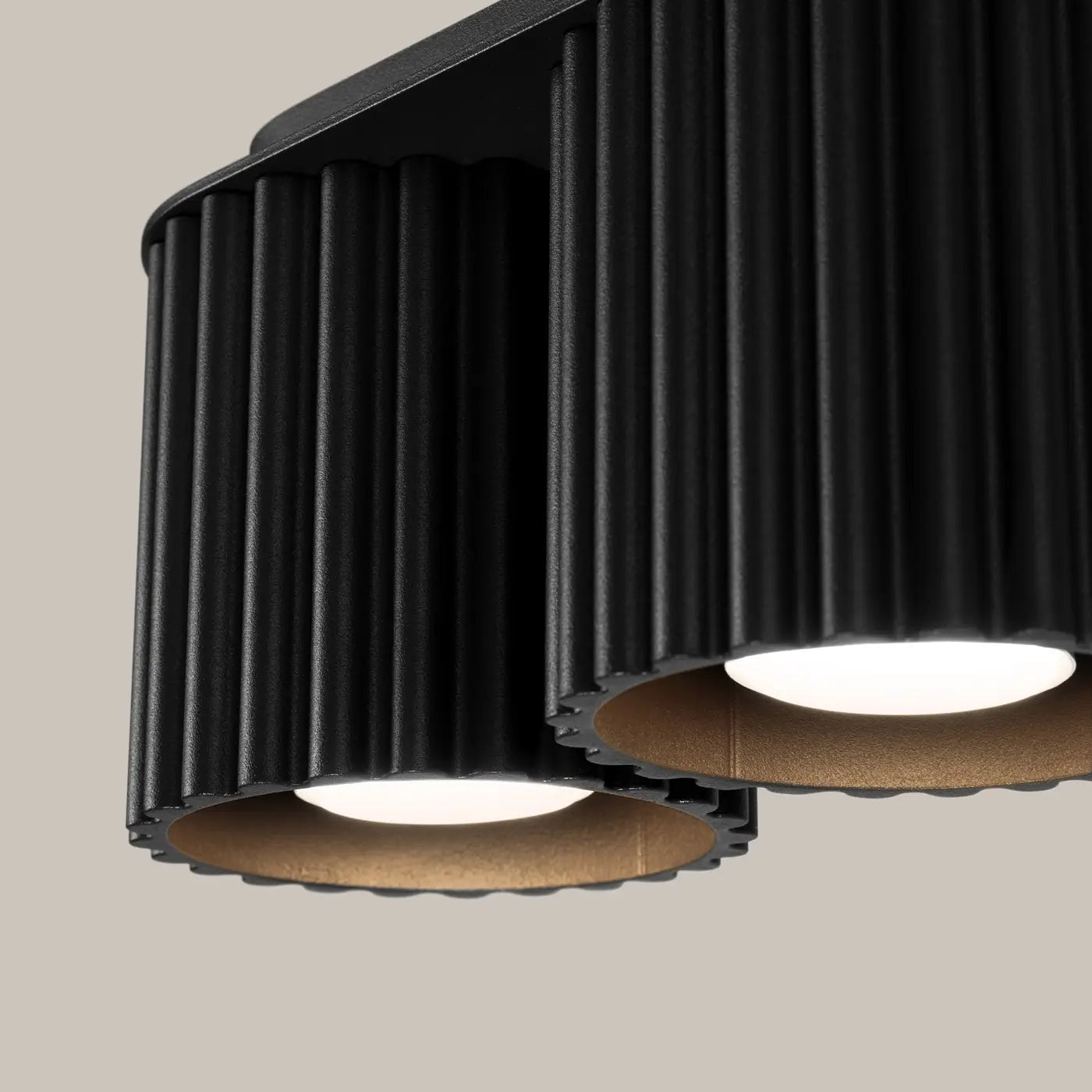 Luminaire Plafonnier Design - Aura 2 (Noir)