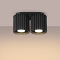 Luminaire Plafonnier Design - Aura 2 (Noir)
