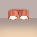 Luminaire Plafonnier Design - Aura 2 (Peach)