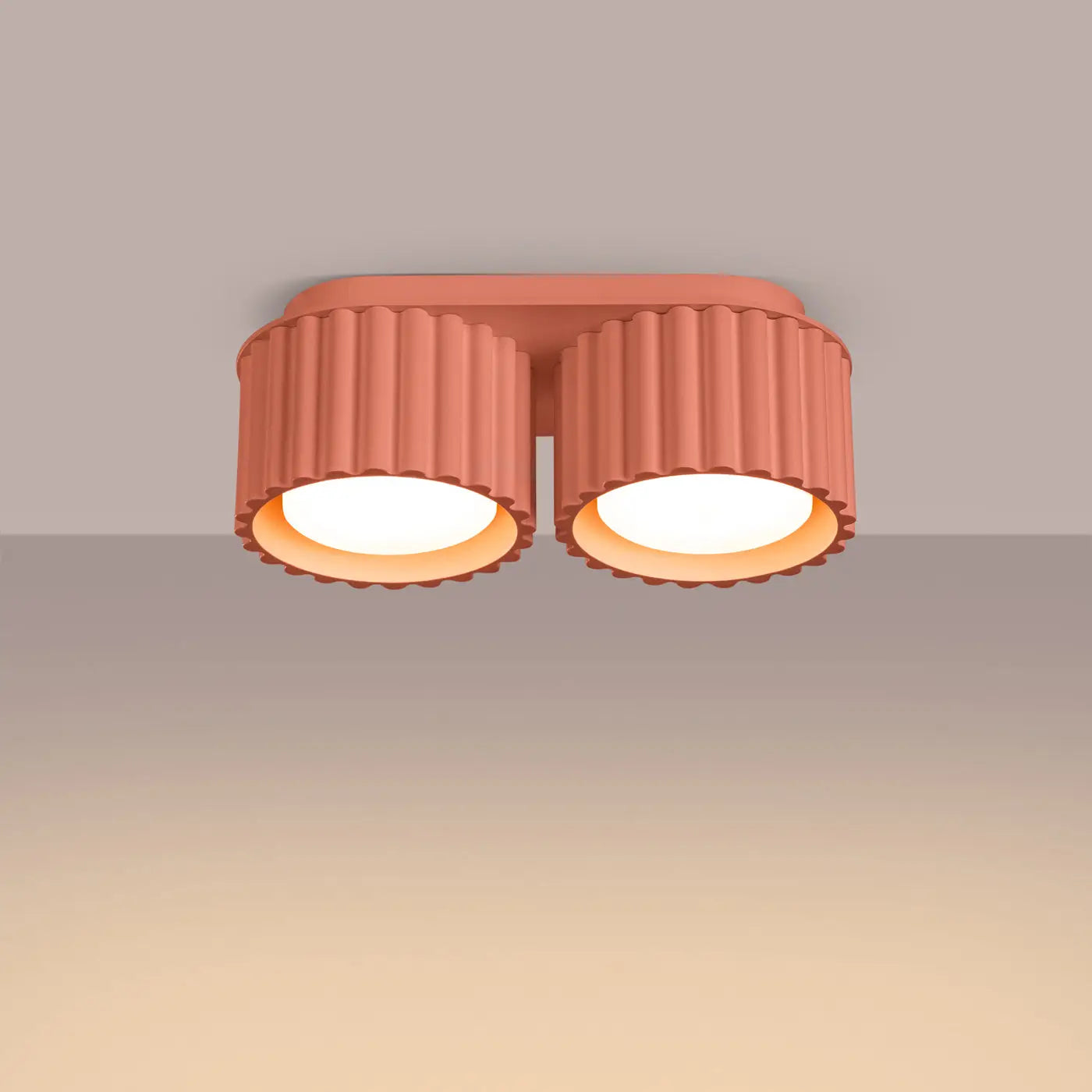 Luminaire Plafonnier Design - Aura 2 (Peach)