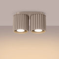 Luminaire Plafonnier Design - Aura 2 (Taupe)