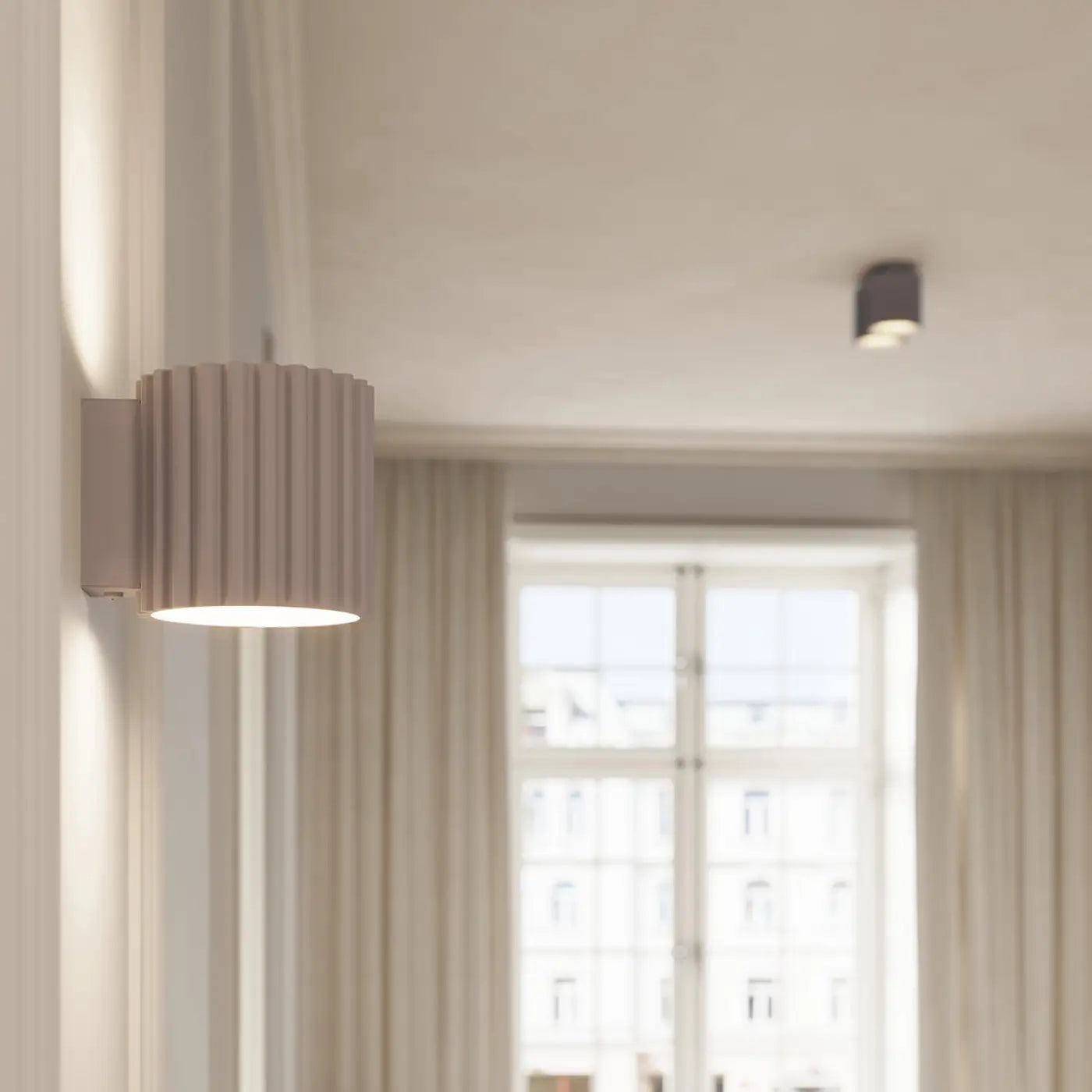Luminaire Plafonnier Design - Aura 2 (Taupe)