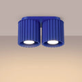 Luminaire Plafonnier Moderne - Aura 2 (Ultramarine)