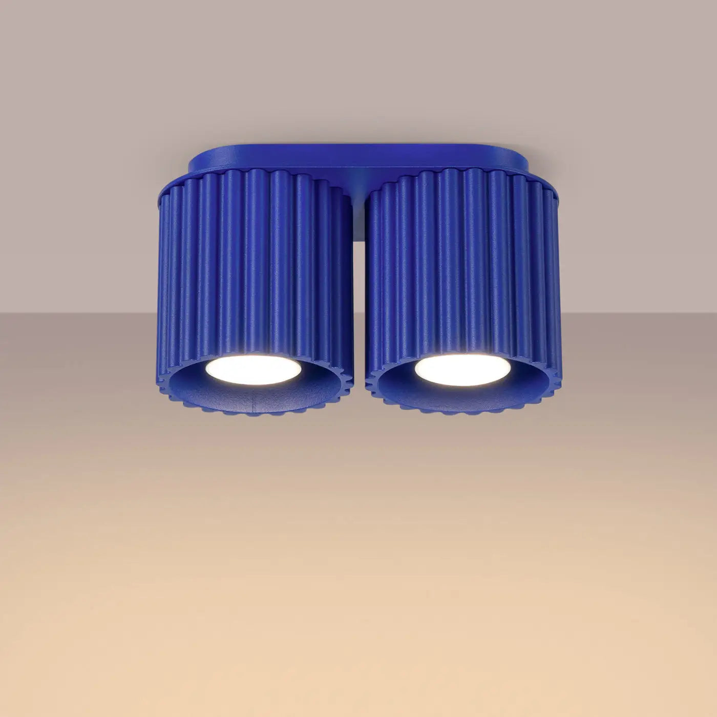 Luminaire Plafonnier Moderne - Aura 2 (Ultramarine)
