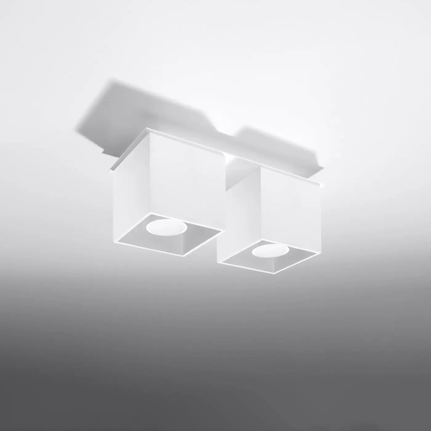 Luminaire Plafonnier Minimaliste - Quad 2 (Blanc)