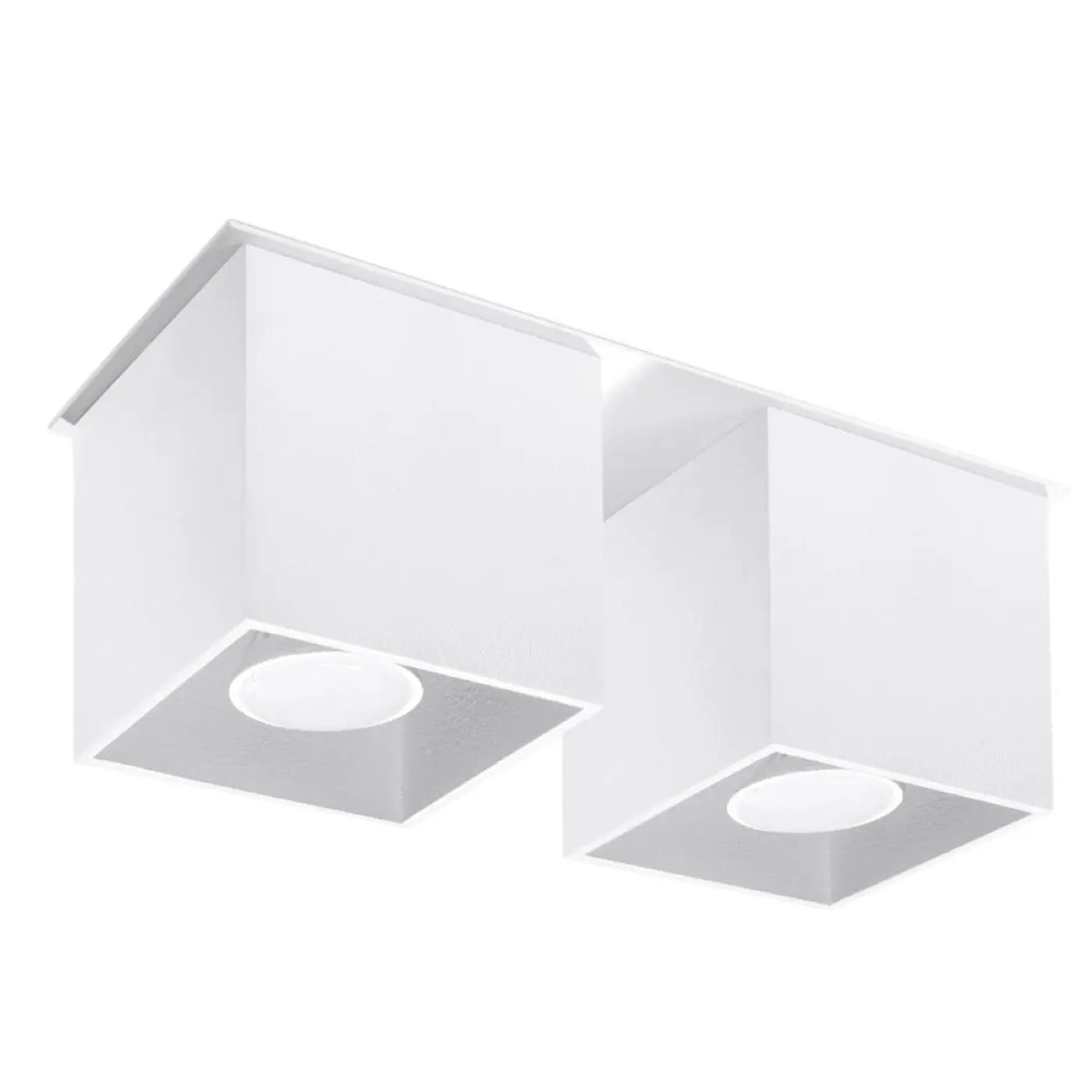 Luminaire Plafonnier Minimaliste - Quad 2 (Blanc)