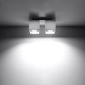 Luminaire Plafonnier Minimaliste - Quad 2 (Blanc)