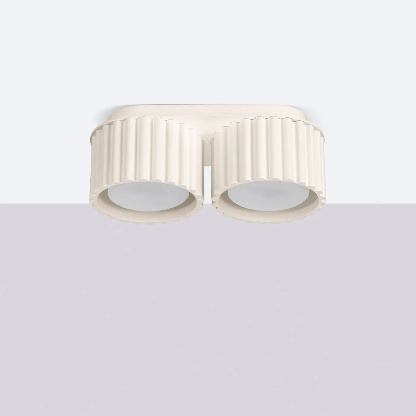 Luminaire Plafonnier - Aura 2 (Beige)