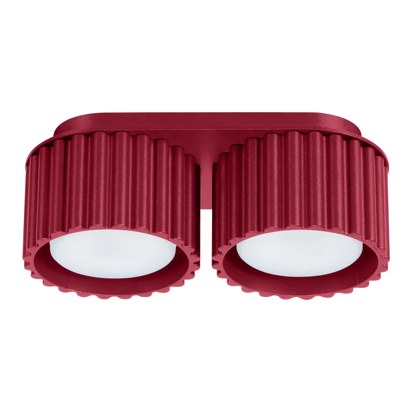 Luminaire Plafonnier Elegant - Aura 2 (Bordeaux)