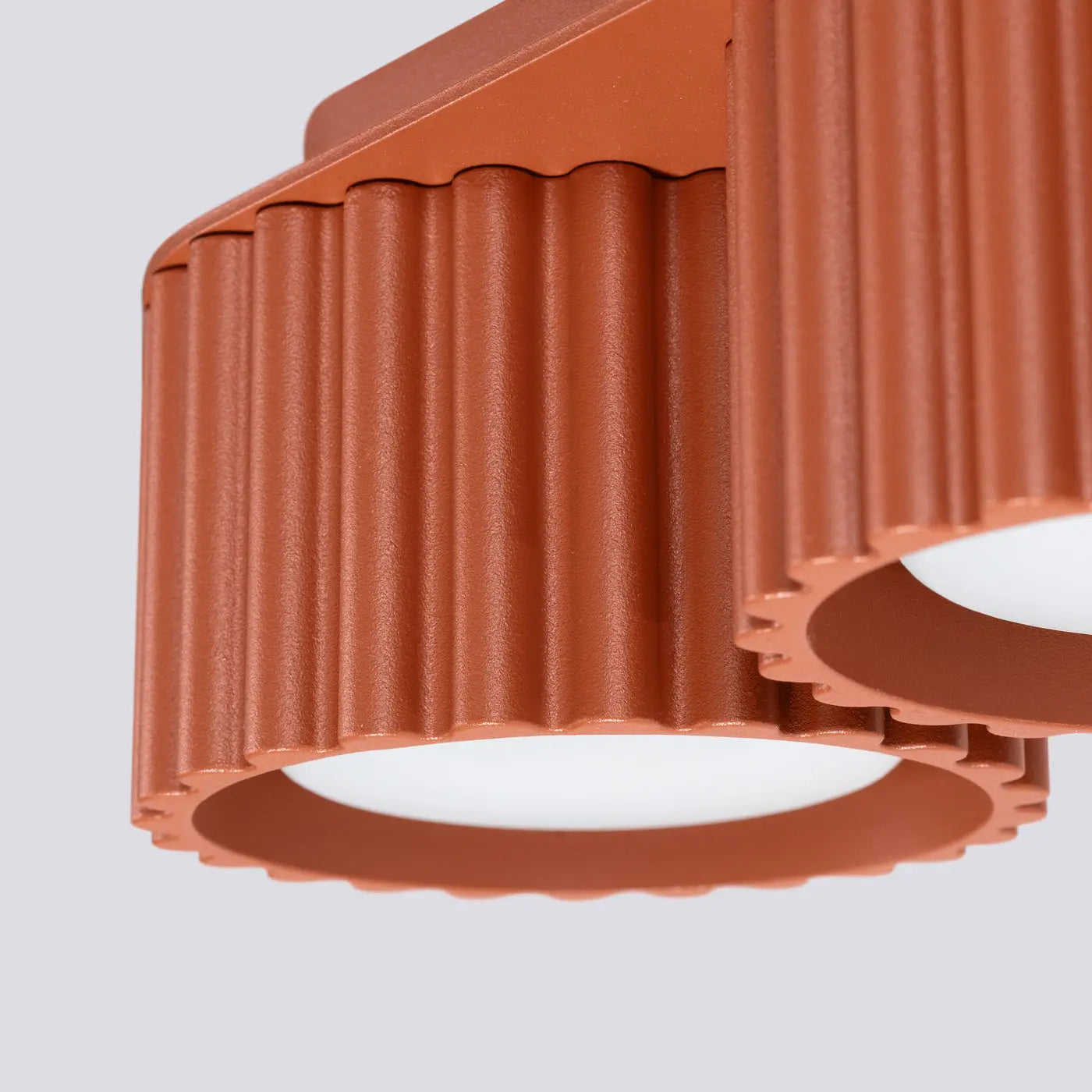 Luminaire Plafonnier - Aura 2 (Rouge Ochra)
