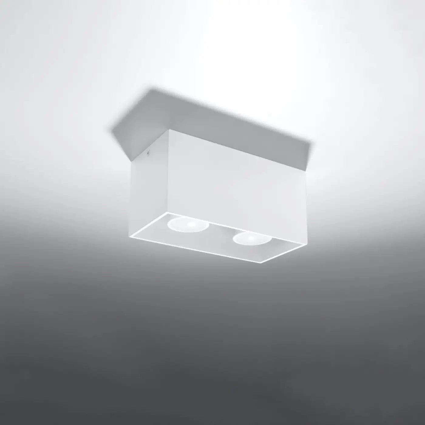 Luminaire Plafonnier Design - Quad (Blanc)