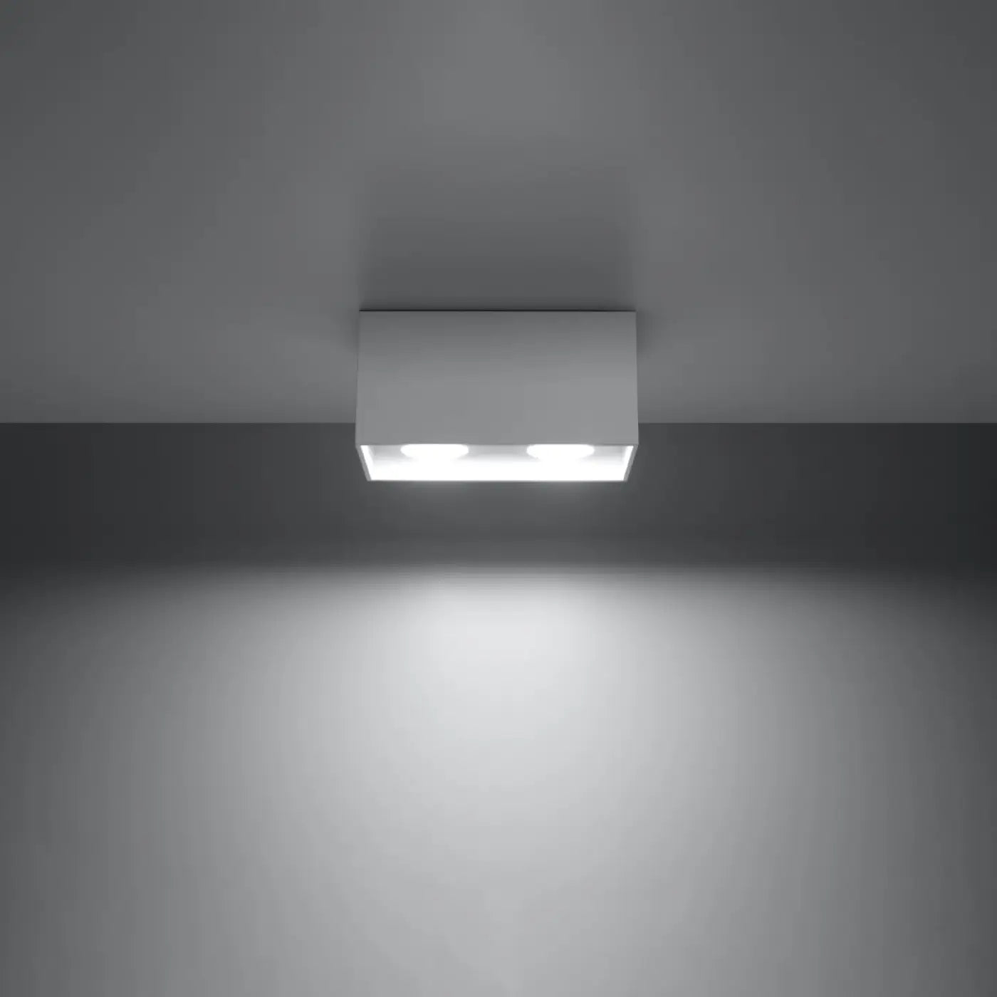 Luminaire Plafonnier Design - Quad (Blanc)