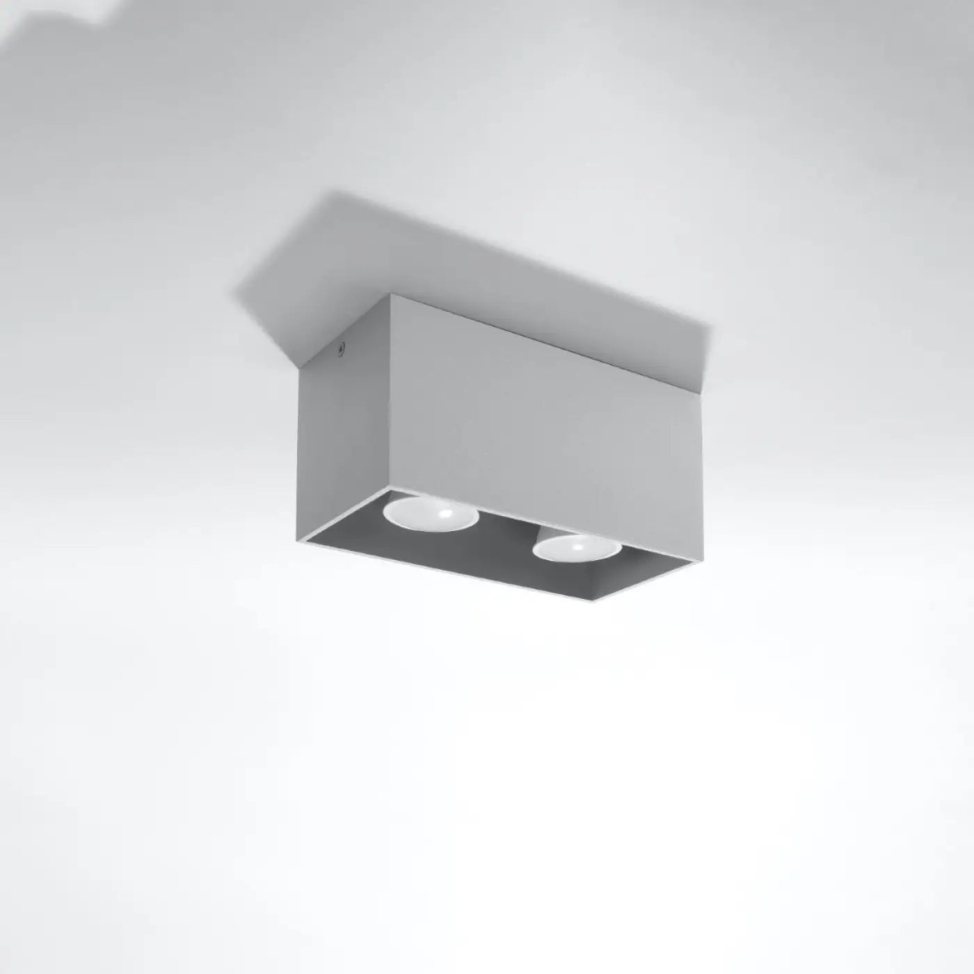 Luminaire Plafonnier Design - Quad (Gris)