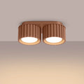 Luminaire Plafonnier Design - Aura 2 (Moka)