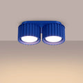 Luminaire Plafonnier Moderne - Aura 2 (Outremer)