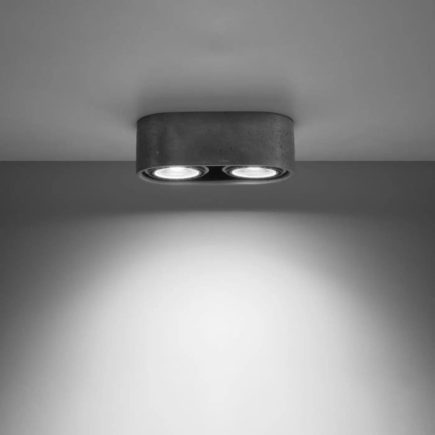 Luminaire Plafonnier - Basic 2 (Béton)