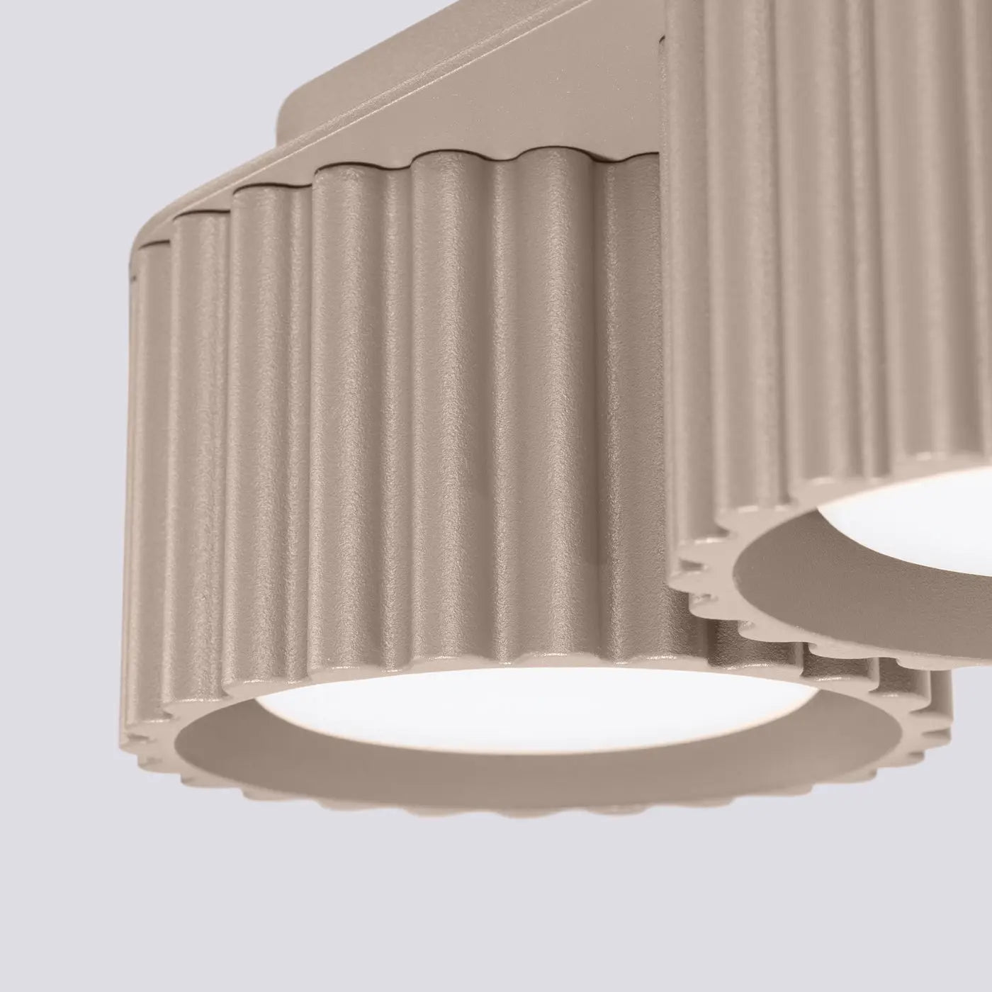 Luminaire Plafonnier Design - Aura 2 (Taupe)