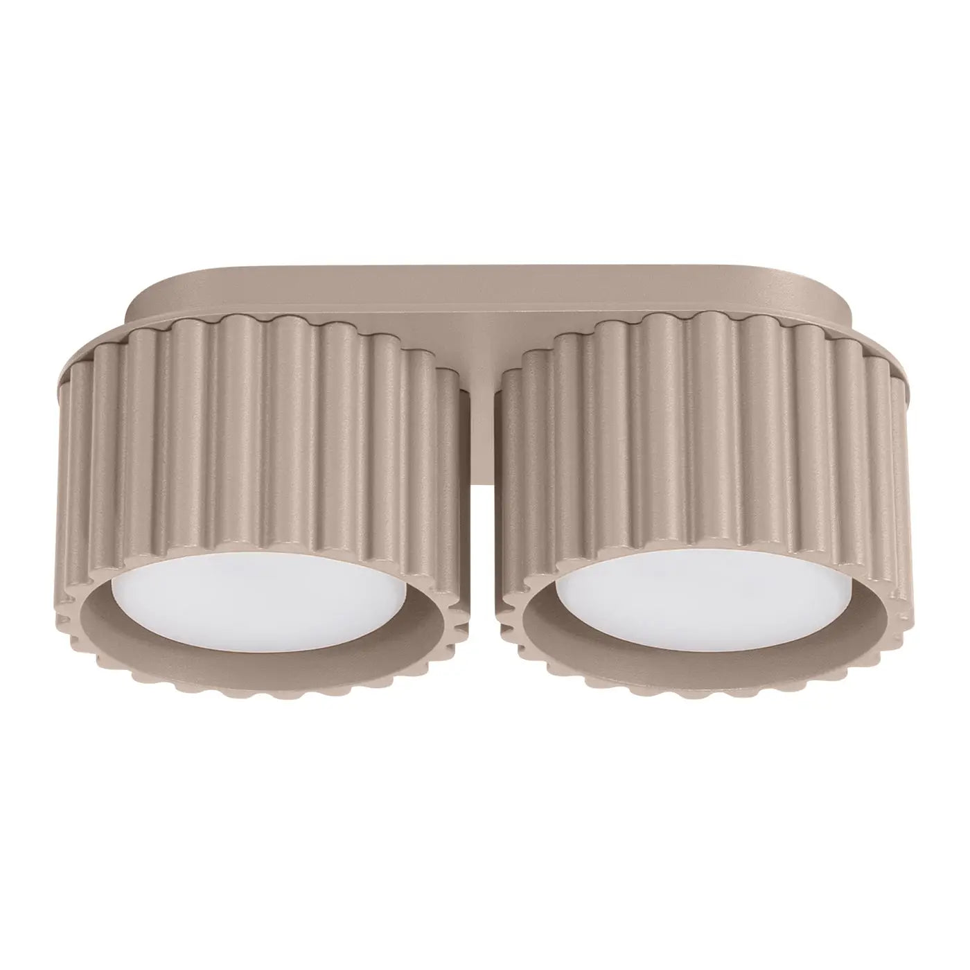 Luminaire Plafonnier Design - Aura 2 (Taupe)