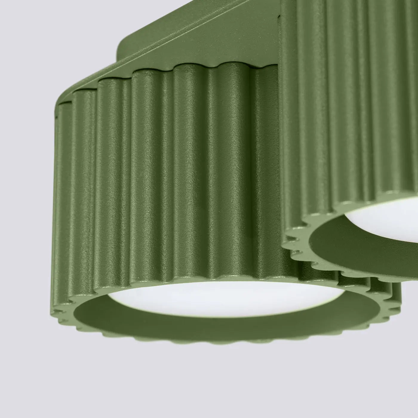 Luminaire Plafonnier - Aura 2 (Vert Olive)