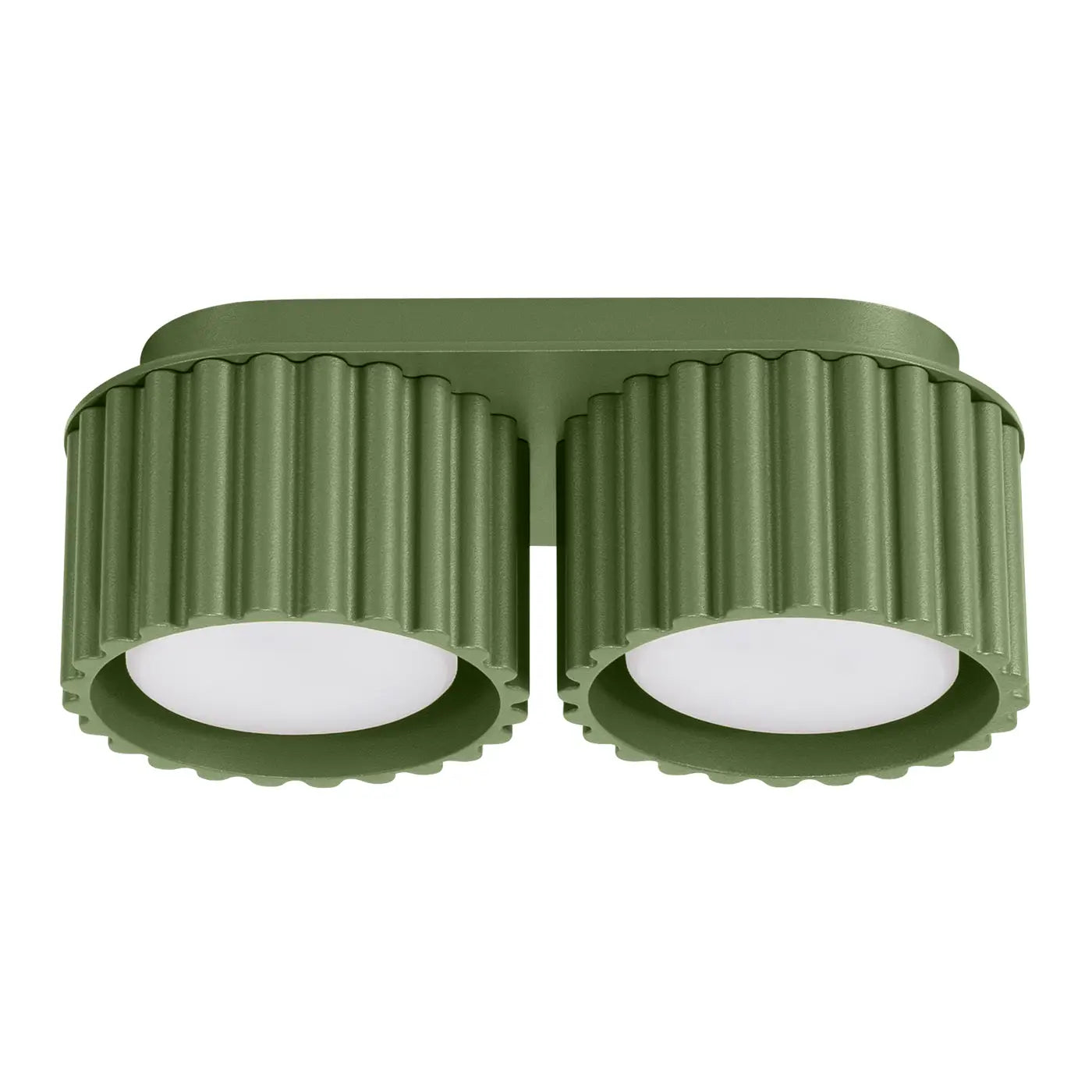 Luminaire Plafonnier - Aura 2 (Vert Olive)