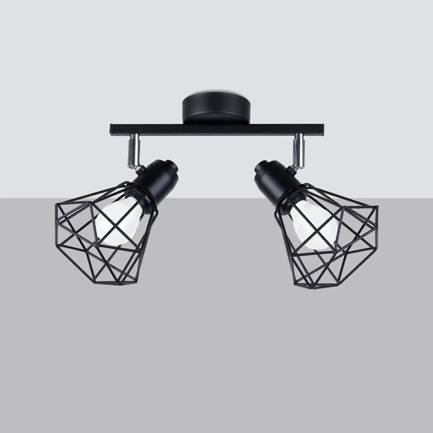 Luminaire Plafonnier Design en Metal - Artemis 2  (Noir)