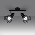 Luminaire Plafonnier Design en Metal - Artemis 2  (Noir)
