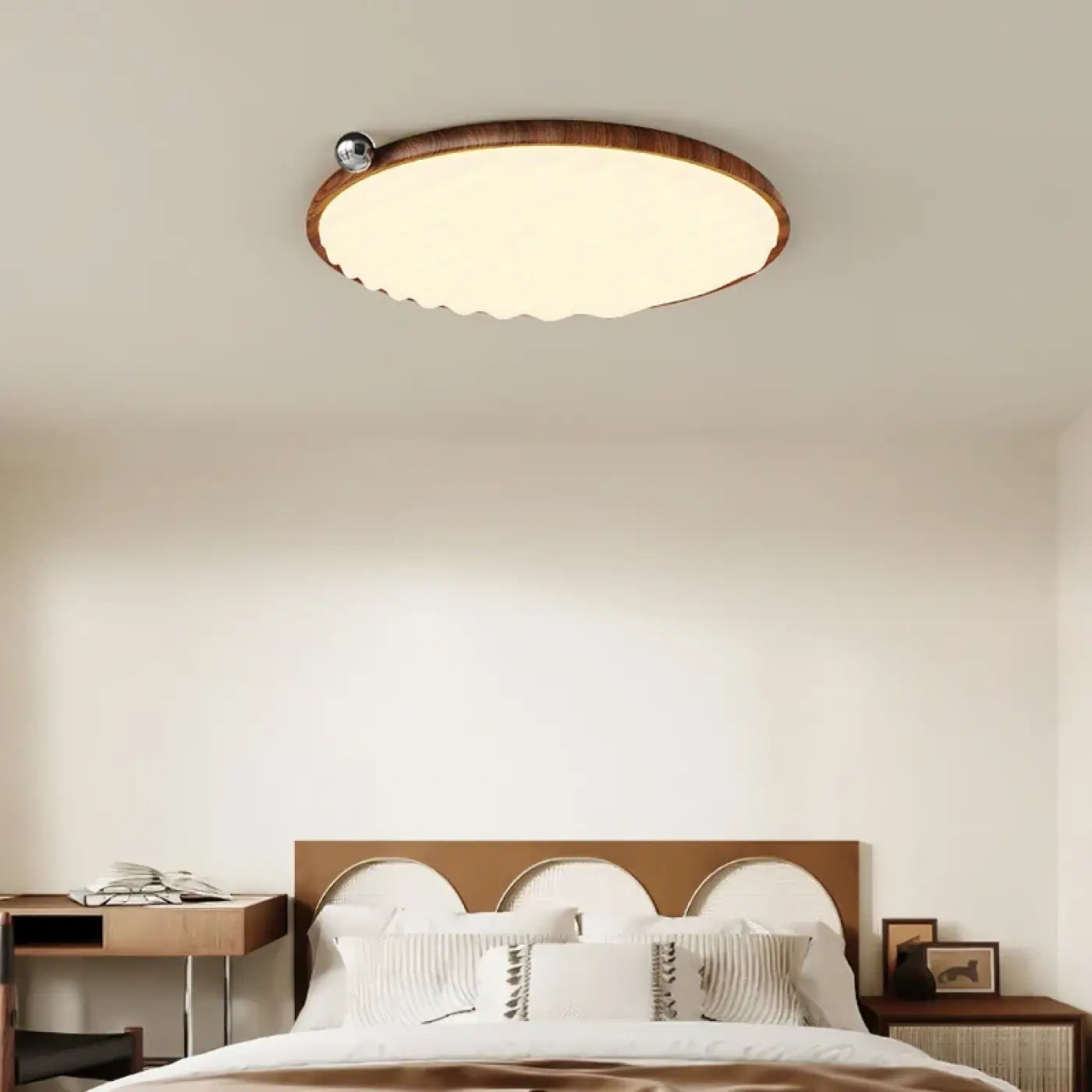 Luminaire Plafonnier Elegant en Bois - Ceila