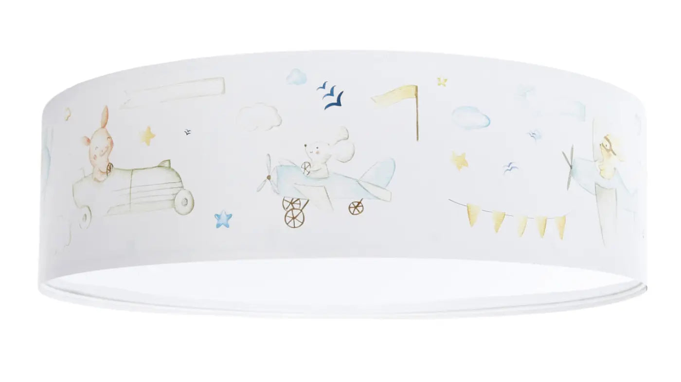 Luminaire Plafonnier - Sweet Dreams (Blanc/Bleu Pastel)