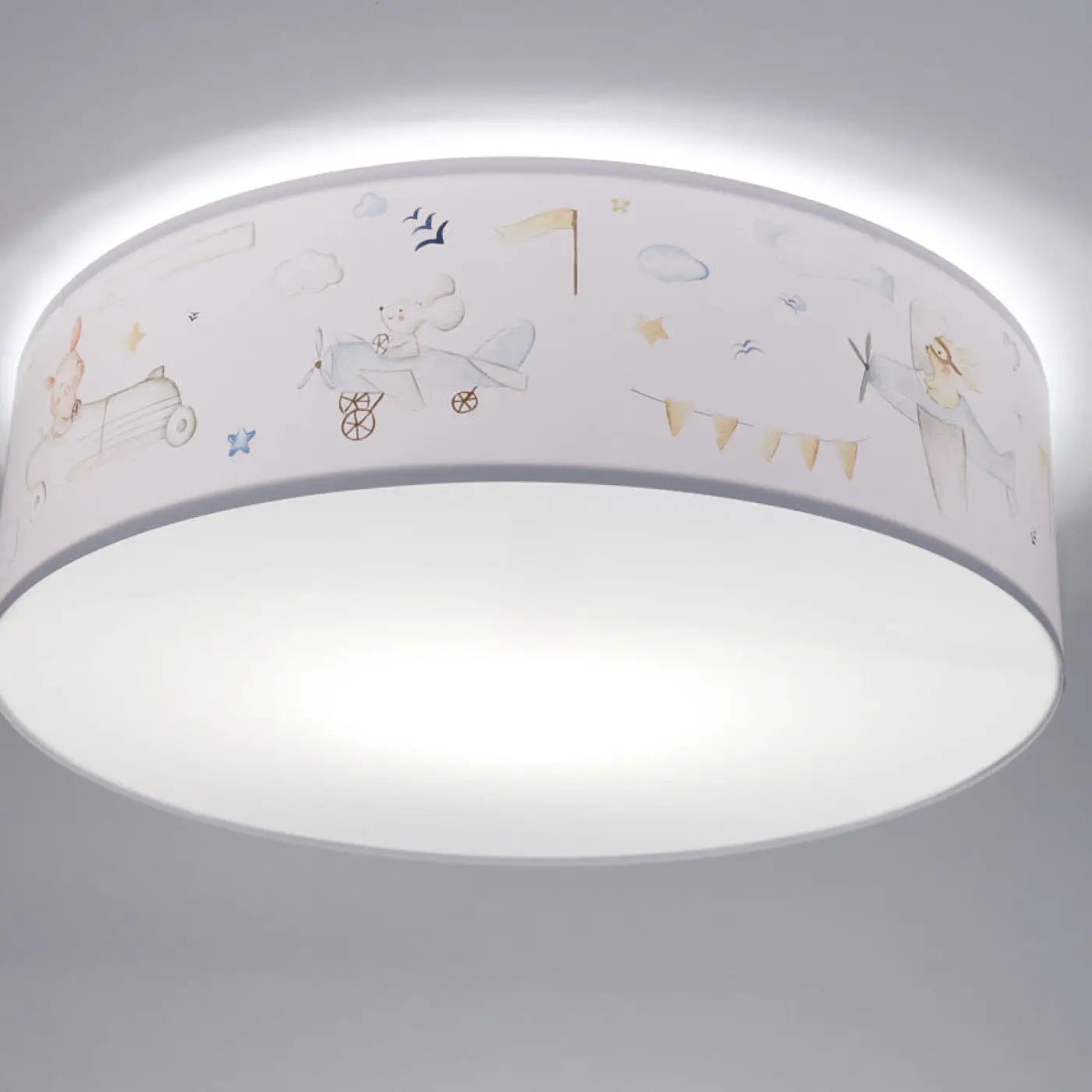 Luminaire Plafonnier - Sweet Dreams (Blanc/Bleu Pastel)
