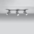 Luminaire Plafonnier - Ring 3 (Gris)