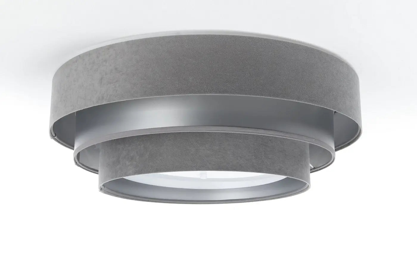 Luminaire Plafonnier Design - Triniti Elegant (Gris/Argent)