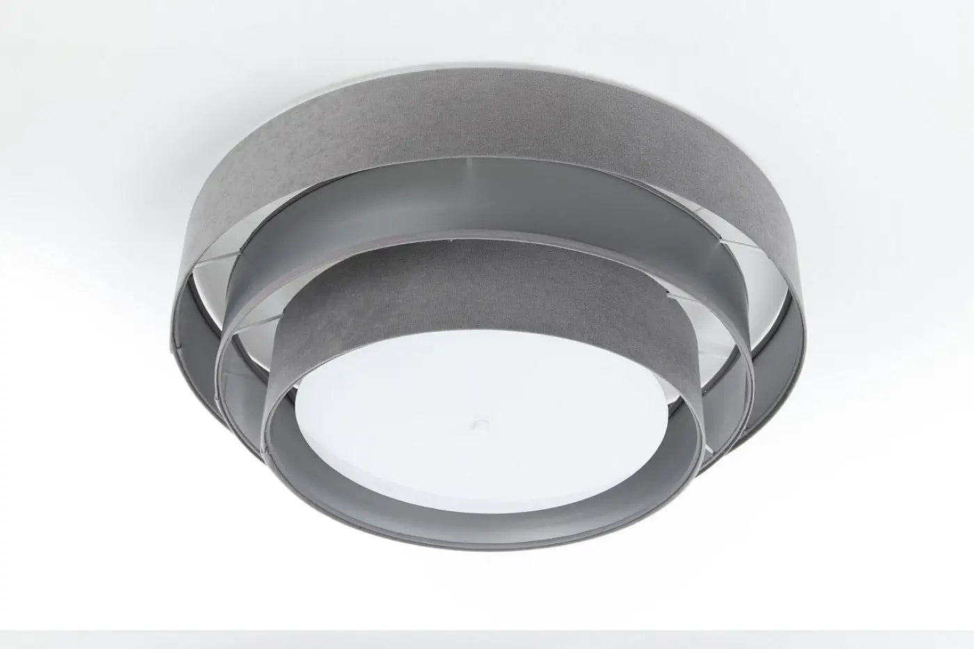 Luminaire Plafonnier Design - Triniti Elegant (Gris/Argent)