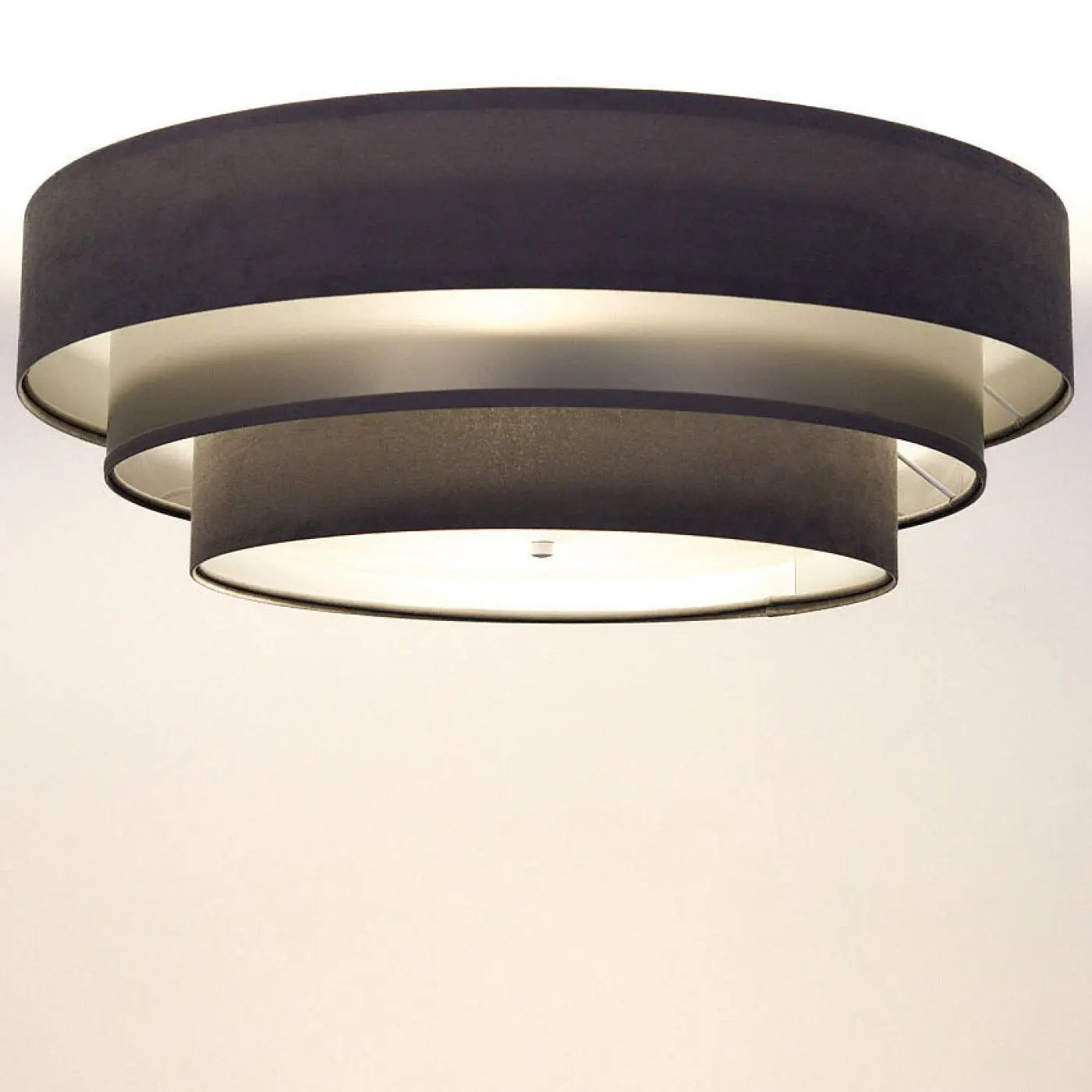 Luminaire Plafonnier Design - Triniti Elegant (Gris/Argent)