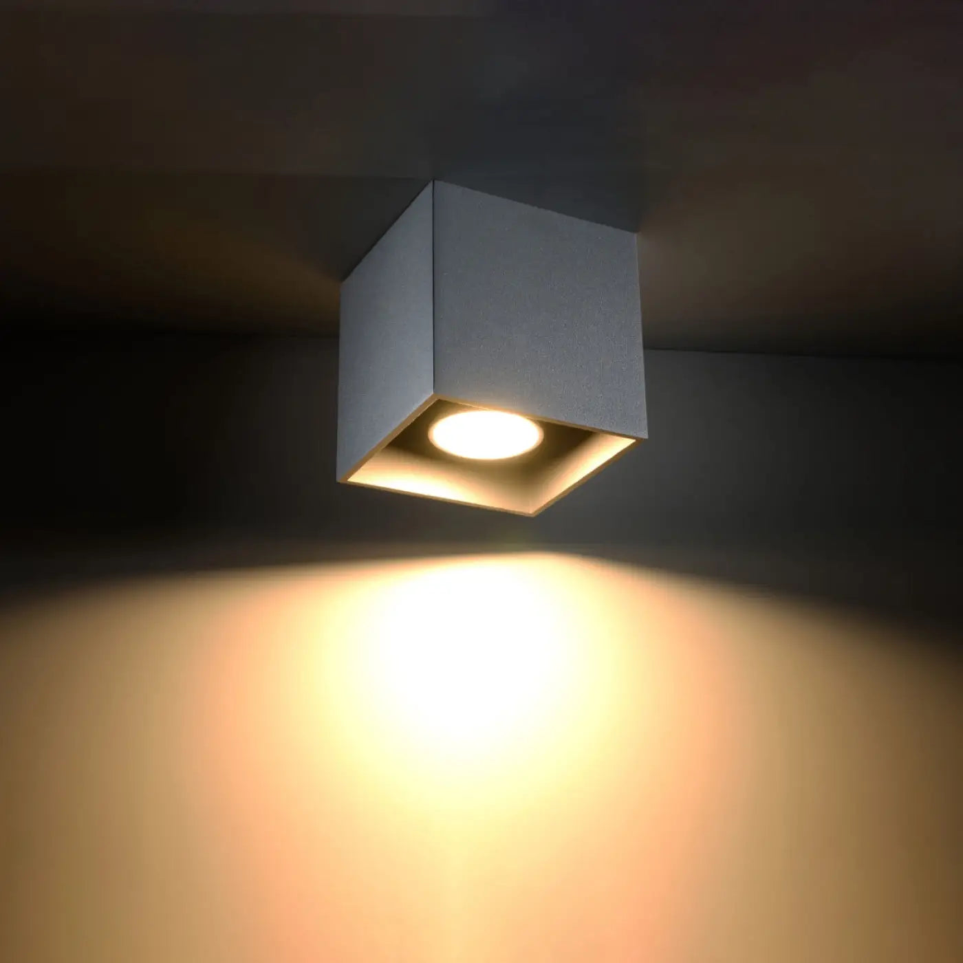 Luminaire Plafonnier Design - Quad 1 (Gris)