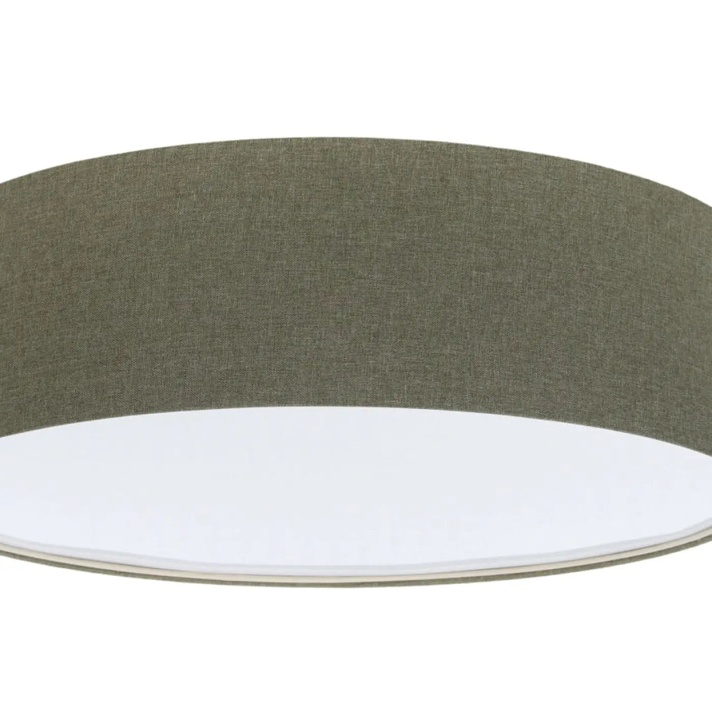 Luminaire Plafonnier Boheme en Tissu - Boho Elegant (Vert Gris)