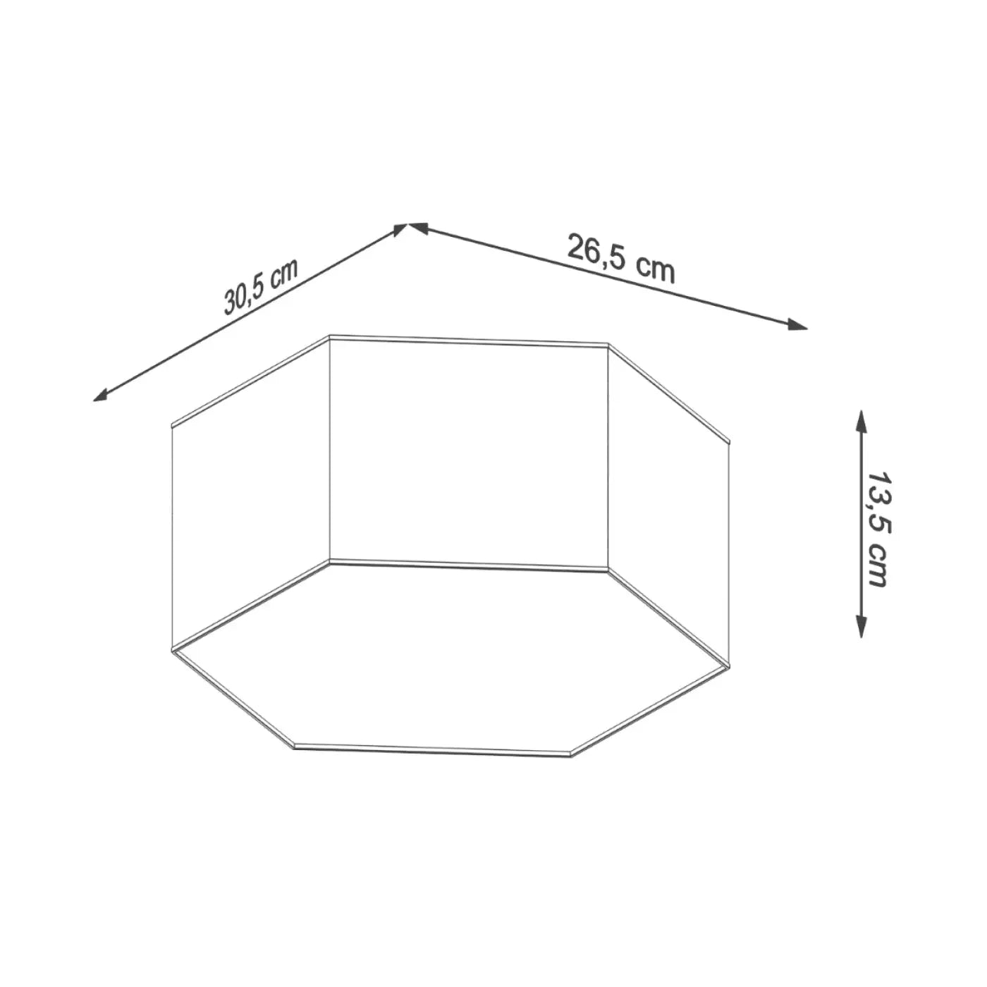 Luminaire Plafonnier Design - Sunde 13 (Blanc)