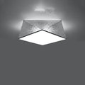 Luminaire Plafonnier Design - Hexa 35 (Argent)