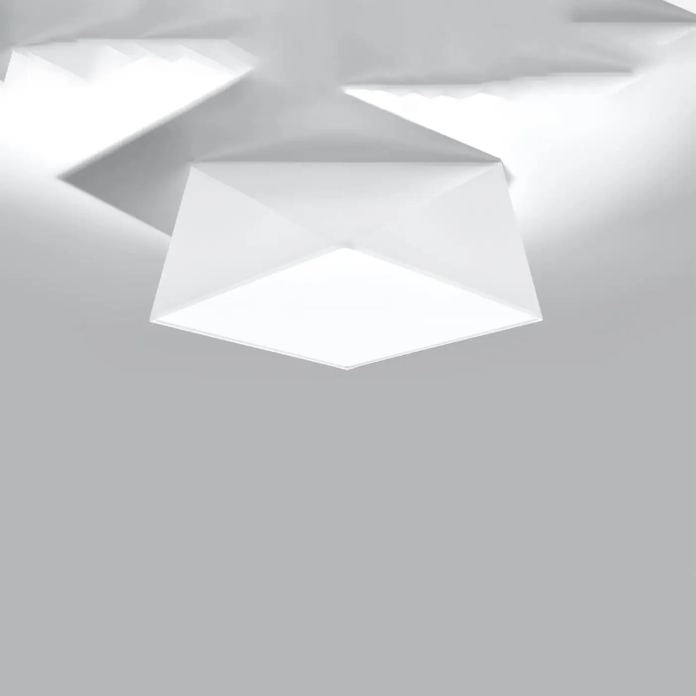 Luminaire Plafonnier Design - Hexa 35 (Blanc)