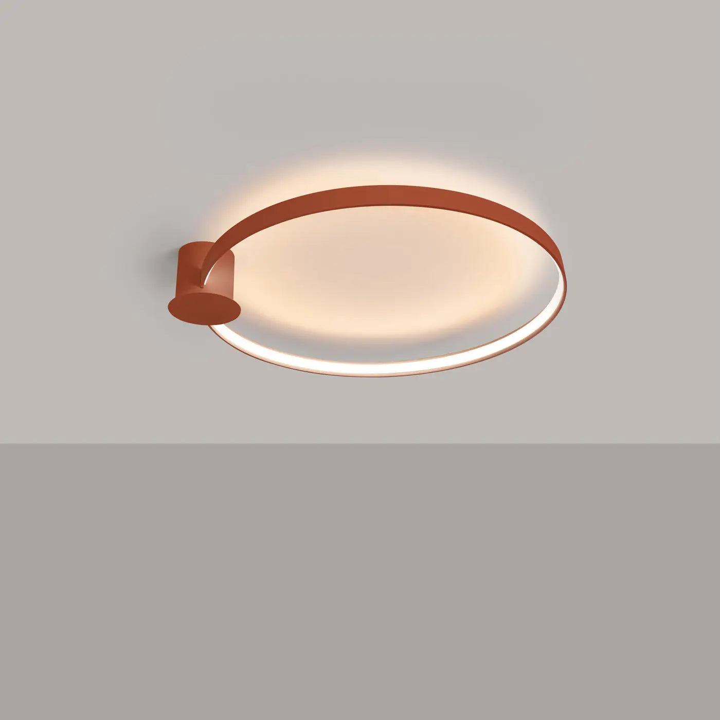 Luminaire Plafonnier Design - Rio 78 3000K (Rouge Ocre)