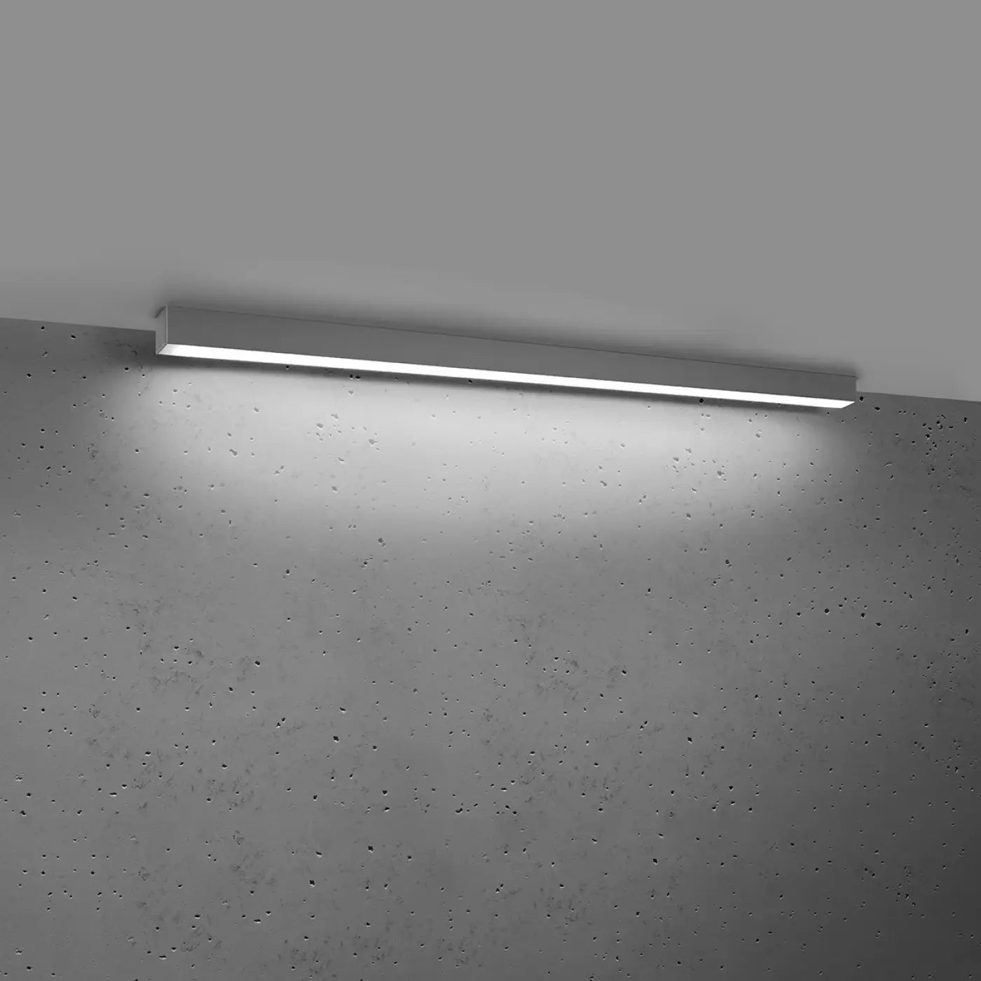 Luminaire Plafonnier Design - Pinne 118 4000K (Gris)
