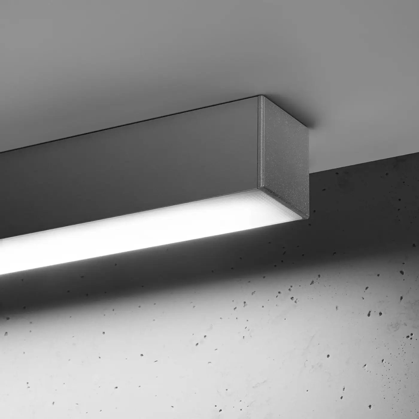 Luminaire Plafonnier Design - Pinne 67 4000K (Gris)