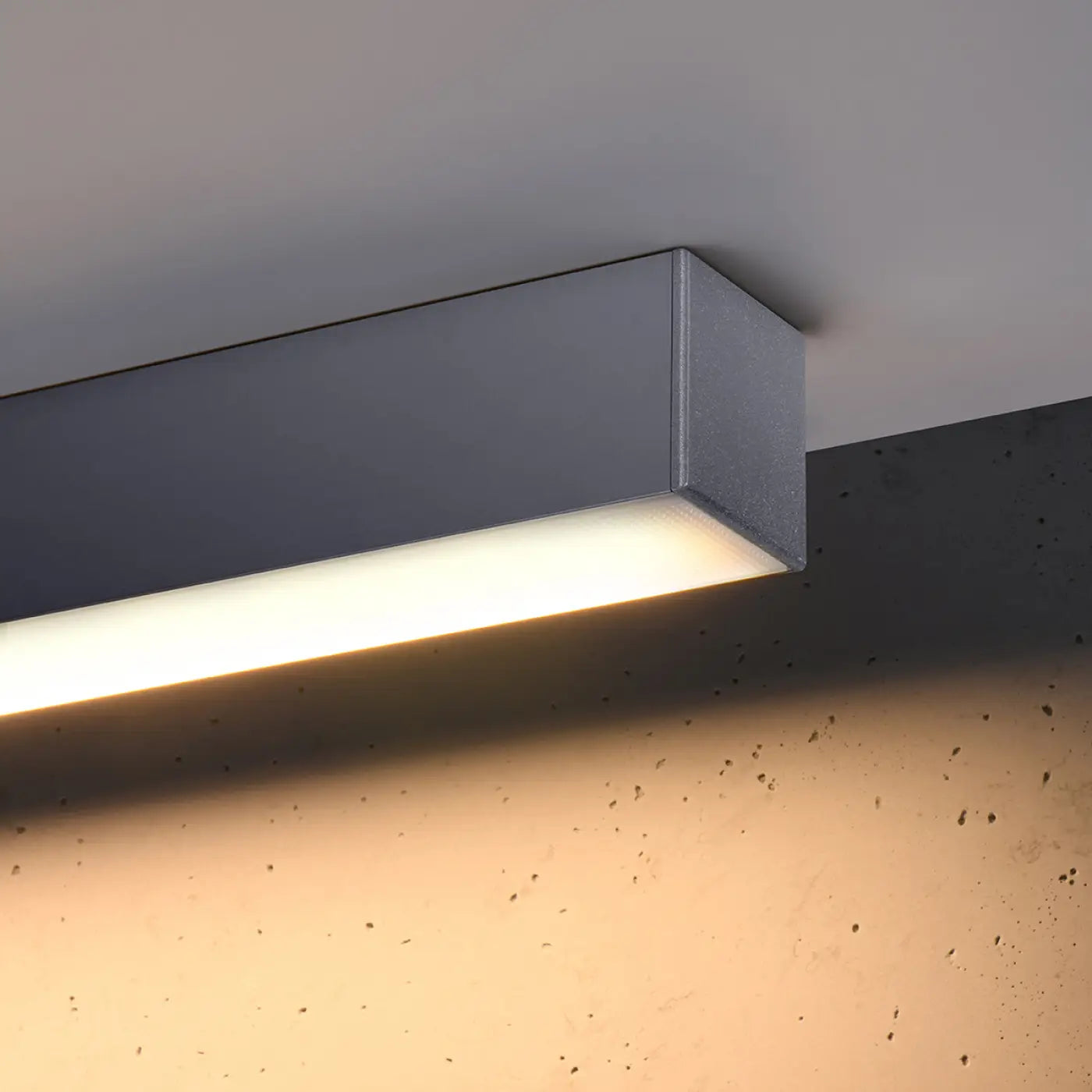 Luminaire Plafonnier Minimaliste - Pinne 150 3000K (Gris)