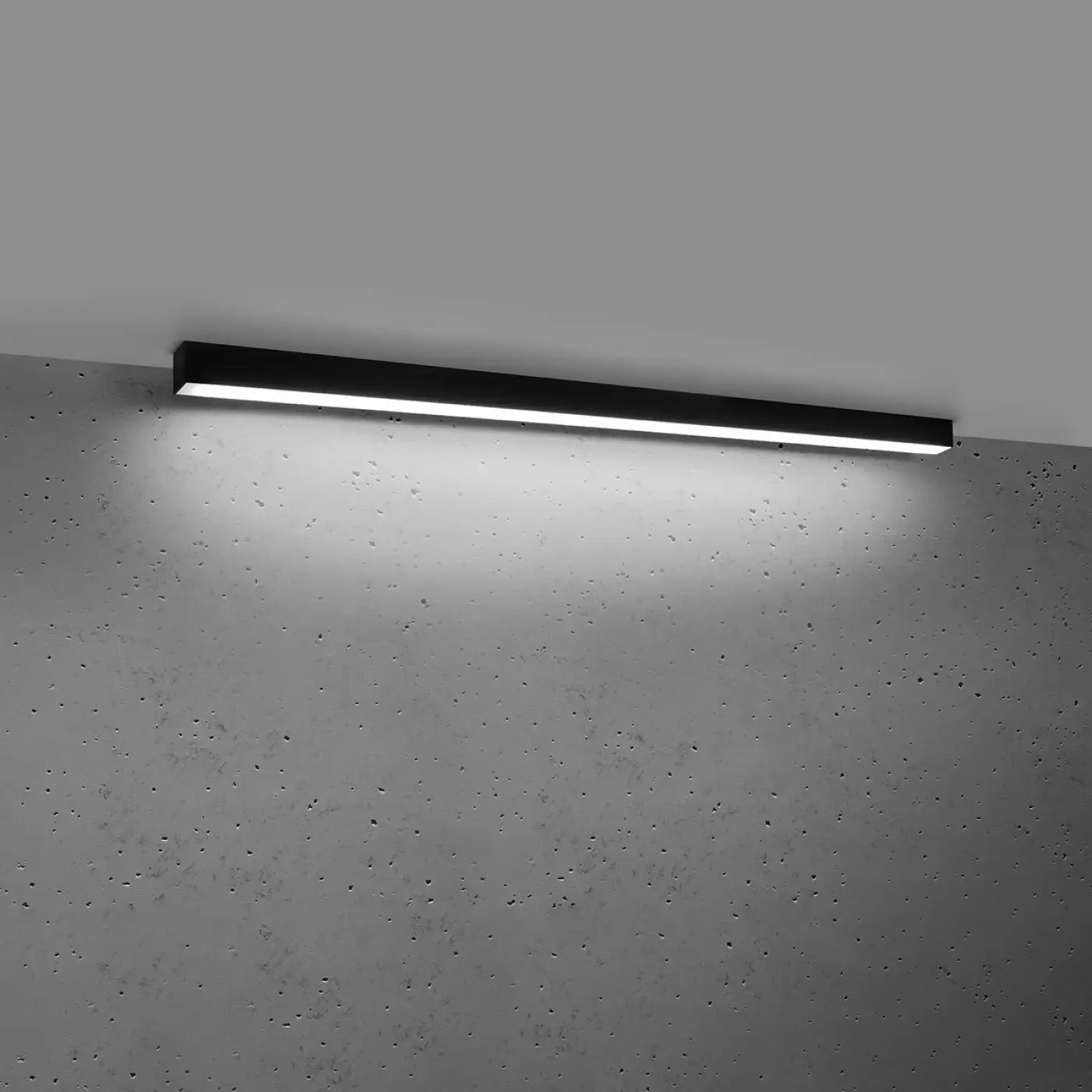 Luminaire Plafonnier Design - Pinne 118 4000K (Noir)