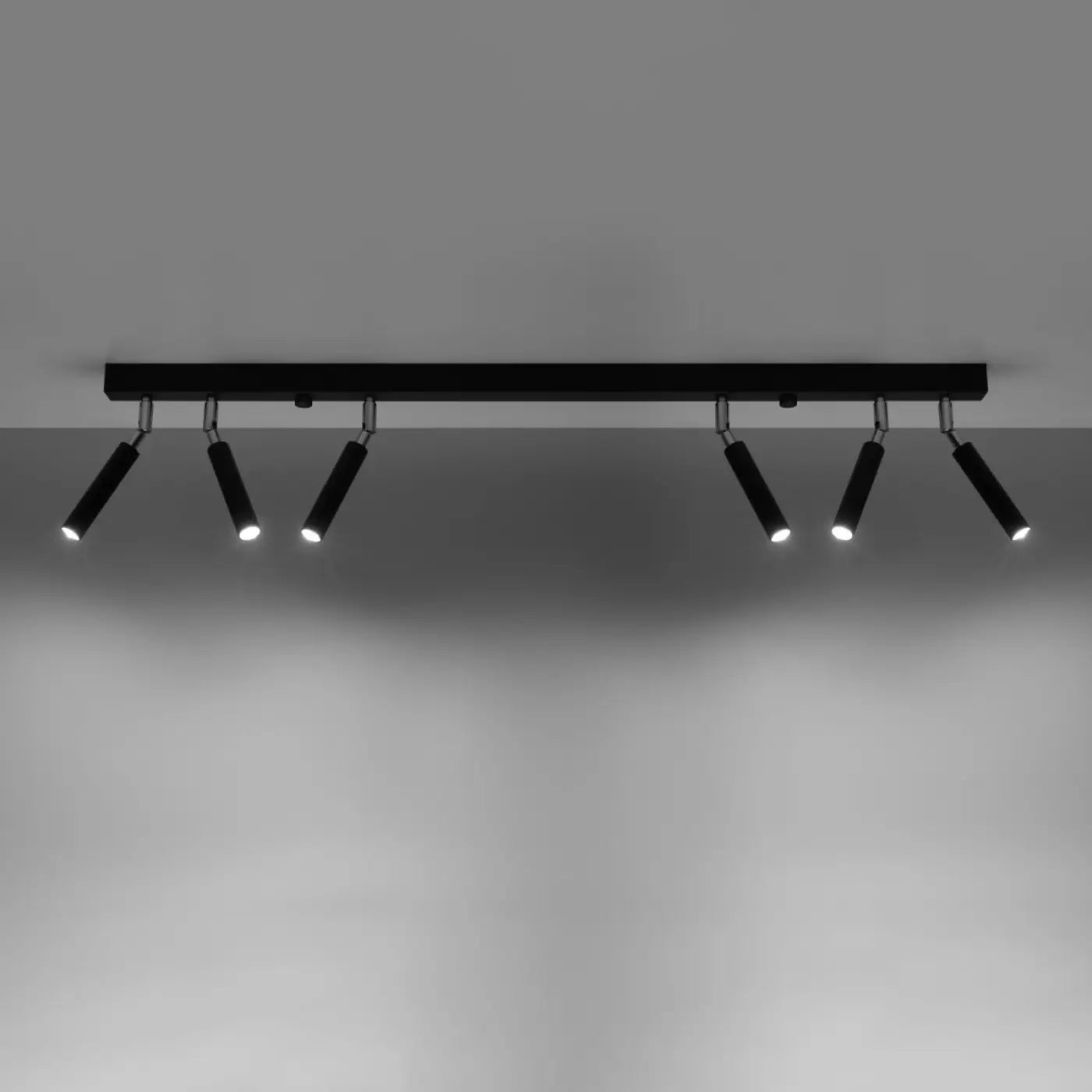 Luminaire Plafonnier Design - Eyetech 6 (Noir)
