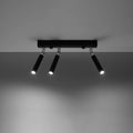 Luminaire Plafonnier Moderne - Eyetech 3 (Noir)