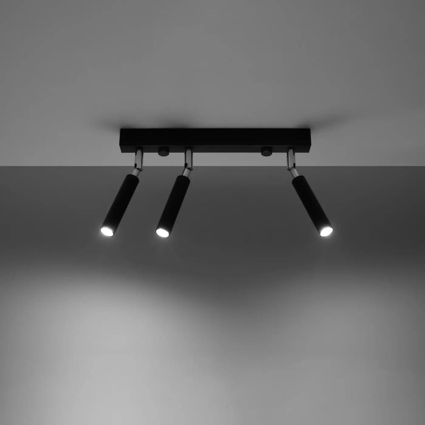 Luminaire Plafonnier Moderne - Eyetech 3 (Noir)
