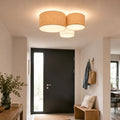 Luminaire Plafonnier Scandinave - Trio Boho (Crème/Ecru/Caramel)
