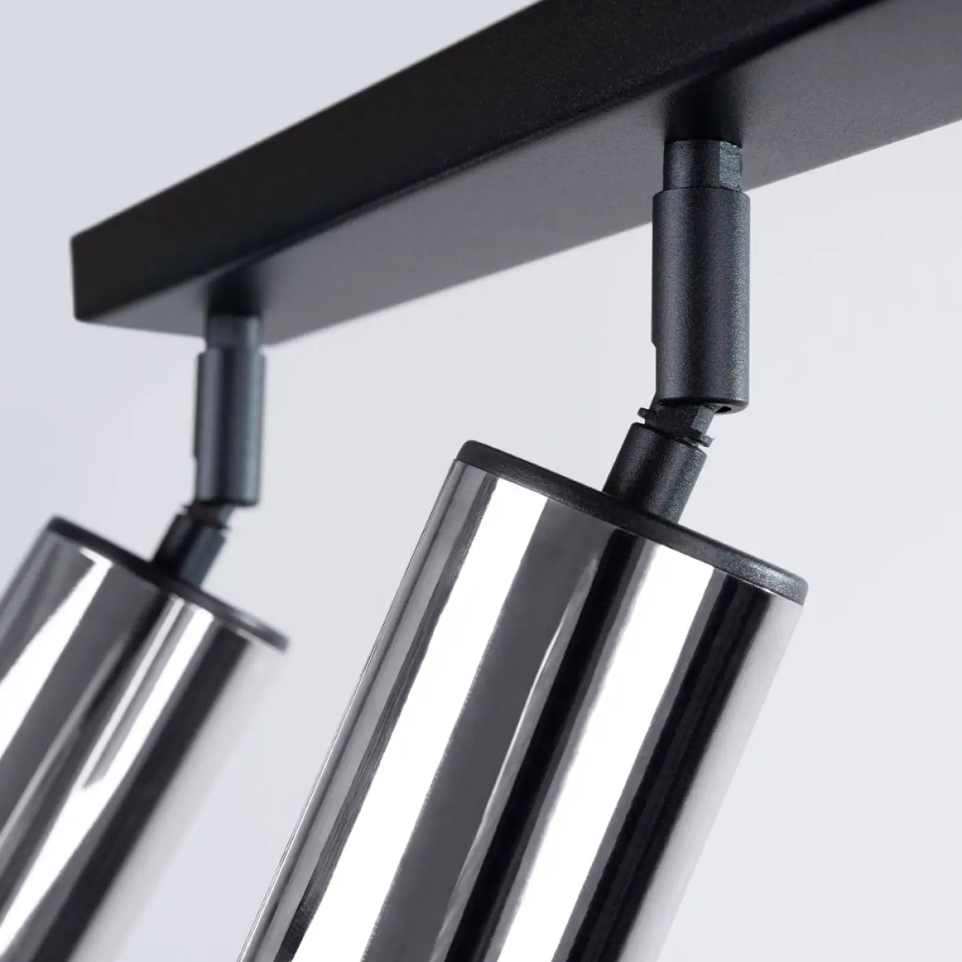 Luminaire Plafonnier Chic en Metal - Winx 3 (Noir/Chrome)