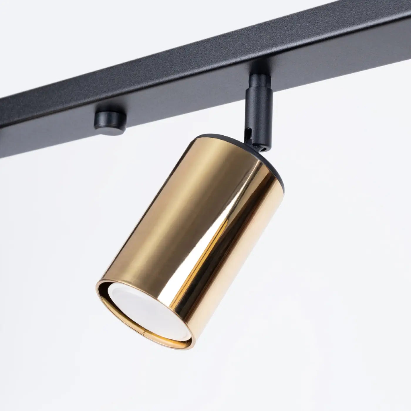 Luminaire Plafonnier Moderne - Winx 6L (Noir/Doré)